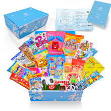 Japanese Snacks & Candy Box & English Pamphlet 30 x Dagashi Sweets Candy Valentines Gift