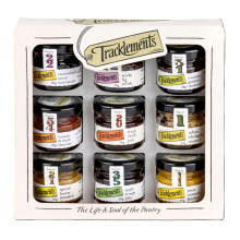 Tracklements 9 Mini Jar Gift Pack 9 x 25g
