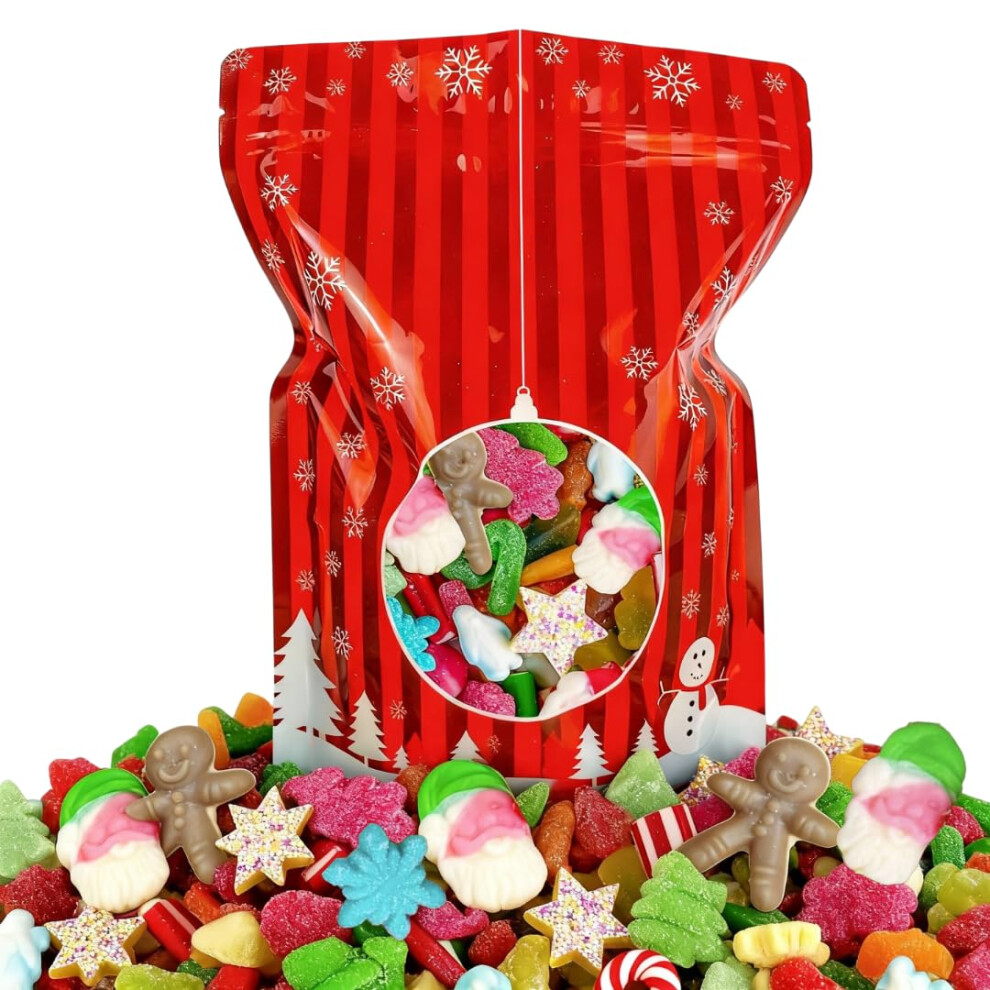 Sweet Treat Gifting Co. Christmas Sweet Mix Christmas Themed Pick N Mix Sweets Xmas Retro Candy Sel
