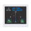 Wall Clock Waterproof Bathroom Digital Shower Clock With 12/24 Hour Display Easy Read White 1