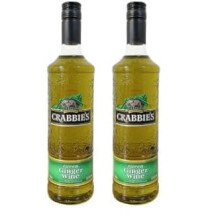 Crabbies Green Ginger Wine 70 cl Pack of 2