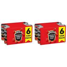 Heinz Cream of Tomato Soup 6 x 400 g Pack of 2