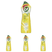 Cif Lemon Cream Cleaner multipurpose surface cleaner with 100 natural clean