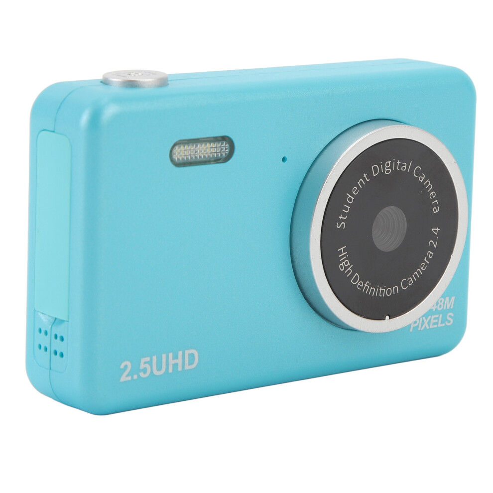 48Mp 2.4In Ips Screen Vlogging Camera With 2.5K Video & 8X Zoom Sky Blue 5051368799100