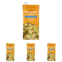 by Amazon 100 Pineapple Juice 1L Pack of 4