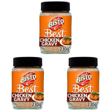 Bisto Best Chicken Gravy Granules Made with Real Meat Juice 230 g Jar Pack