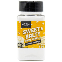 Sweet & Salty Home Cinema Popcorn Seasoning, DIY Popcorn Seasoning, Movie Night, Make Your Own Popcorn at Home, Low Calorie Snack, Fun for Kids, 130g