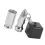 Pool Cue Tip Tool 4 in 1 Chalk Holder & Pricker Silver/Black for Billiards 8