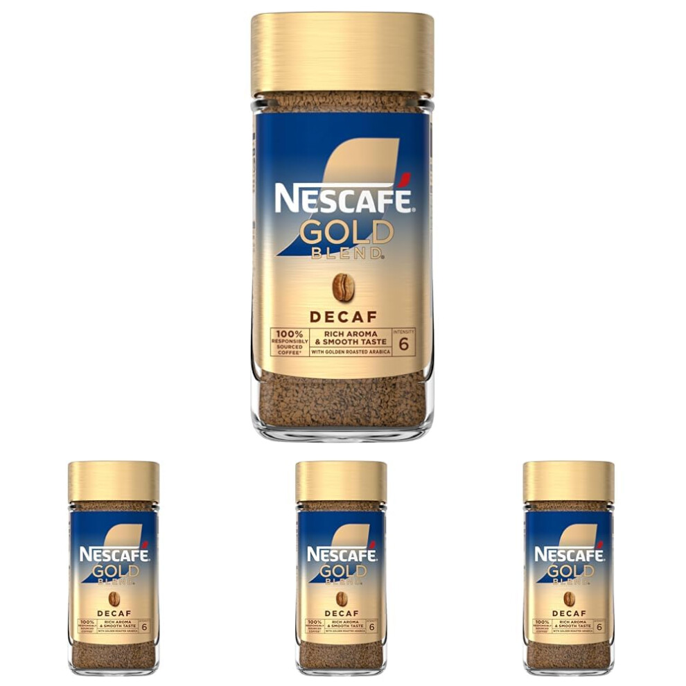 Nescafe Nescafé Gold Blend Decaf Premium Instant Coffee Rich Aroma And Smooth Taste