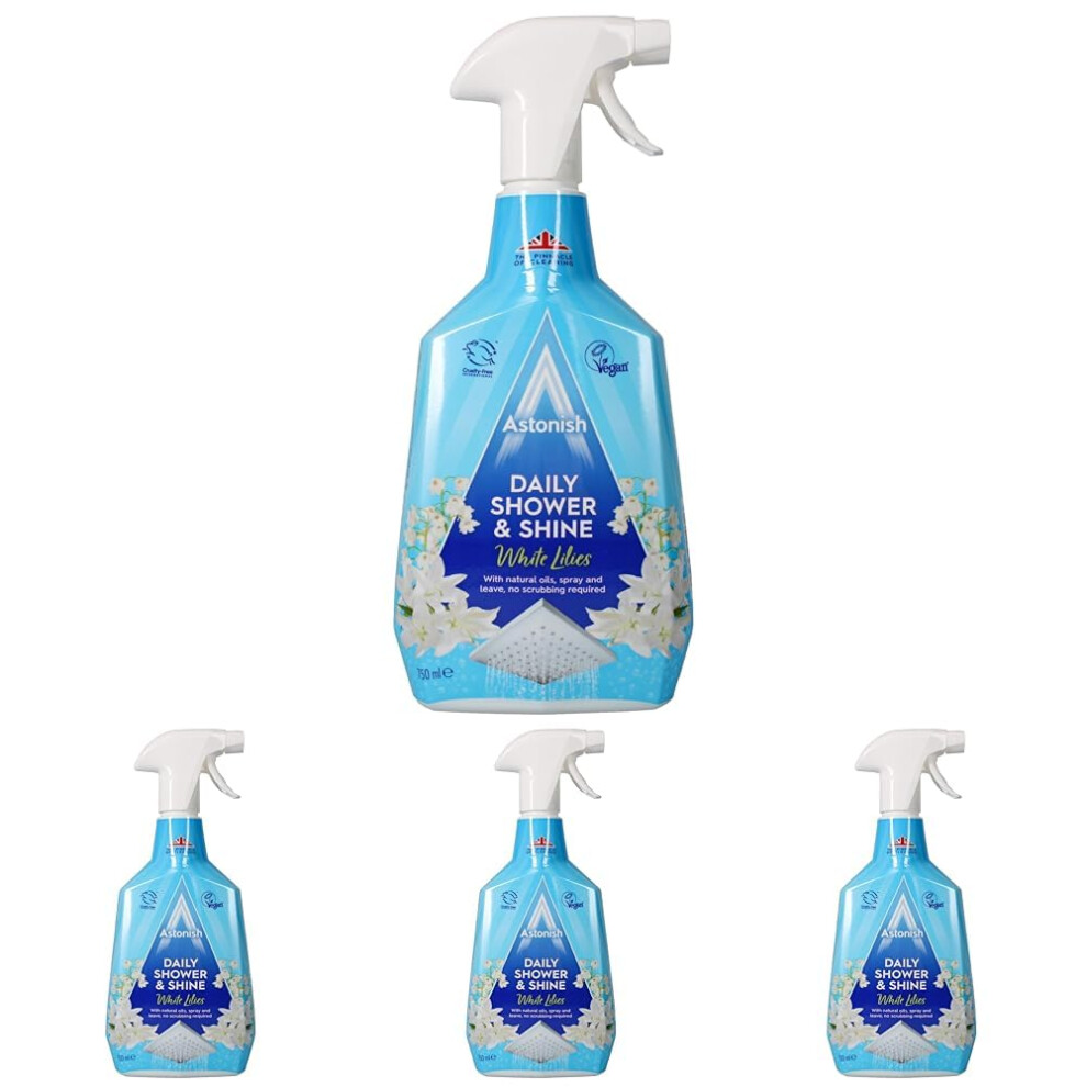 Astonish Daily Shower And Shine Vegan And Crueltyfree Shower Spray 750Ml Wh
