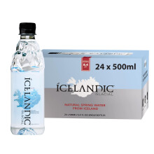 Icelandic Glacial Premium Still Water 500ml Recycled PET Bottles x 24 Per P