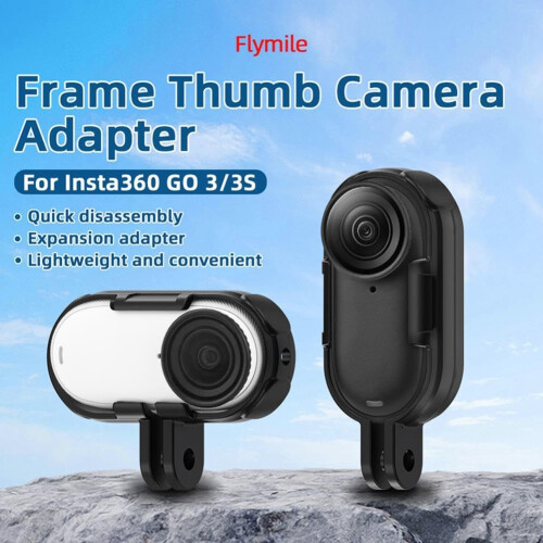 Insta360 Accessories Frame Shell Case 1/4 Inch Tripod Adapter Mount Long 2