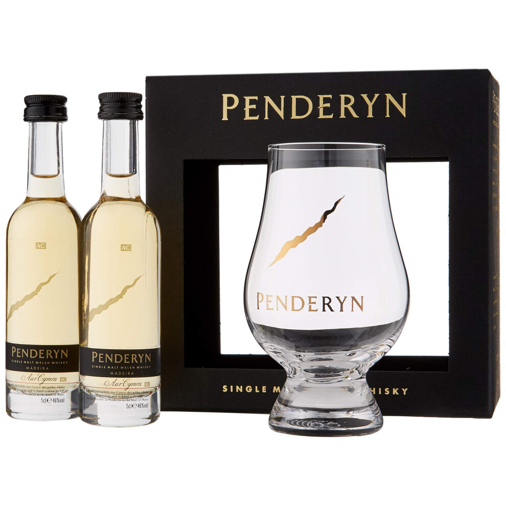 Penderyn Madeira Single Malt Whisky Gift Pack Including 2X5cl And Nosing G