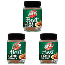 Bisto Best Lamb Gravy Granules Made with Real Meat Juice 230 g Jar Pack of