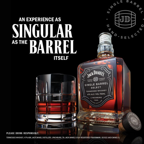 Jack Daniel's Single Barrel Select Tennessee Whiskey, 70cl 2