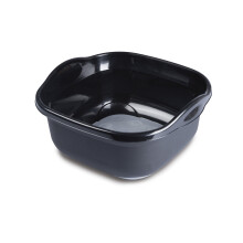 Addis Soft touch Washing Up Bowl, Black/Grey, 9L, 516437