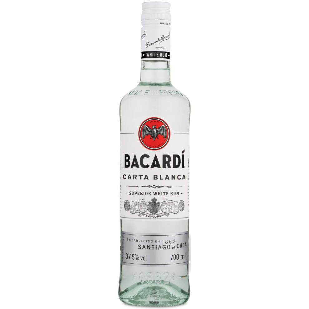 Bacardi Carta Blanca Superior Rum White