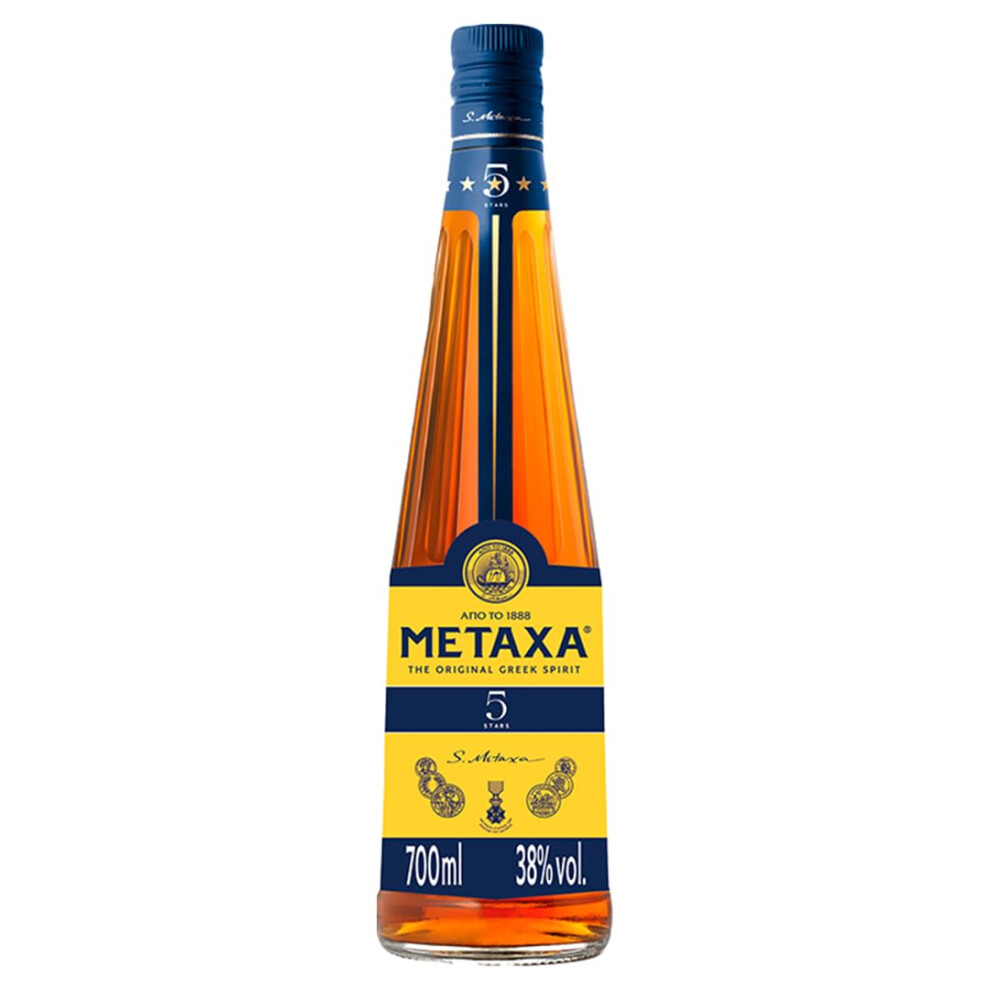 Metaxa 5 Stars, The Original Greek Spirit,