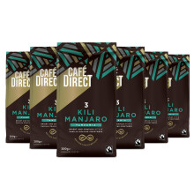 Cafédirect Kilimanjaro Tanzania Fairtrade Ground Arabica Coffee 200 g Pack