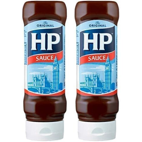 HP HP Sauce Top Down Brown 450 g Pack of 2