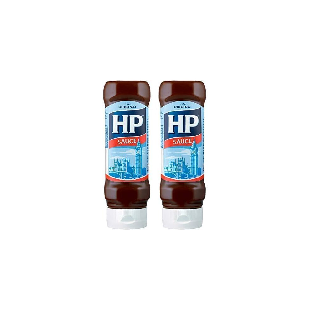 Hp Sauce Top Down 450 G Pack Of 2 Brown