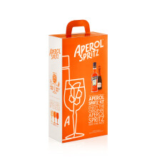 Aperol Spritz Duo Pack Includes Aperol 35 cl and Cinzano Prosecco 375 cl