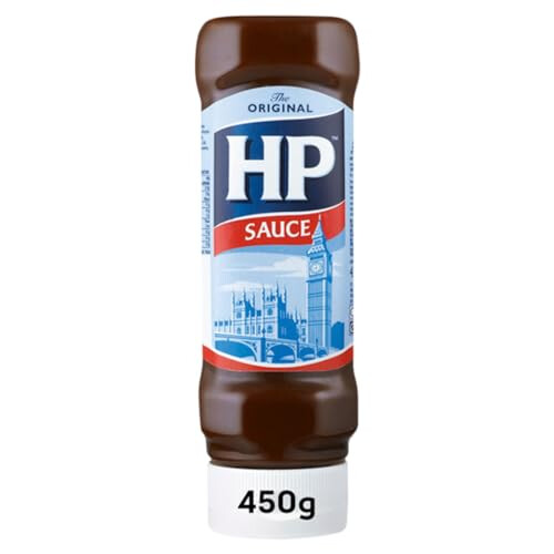 HP HP Sauce Top Down Brown 450 g Pack of 2 1