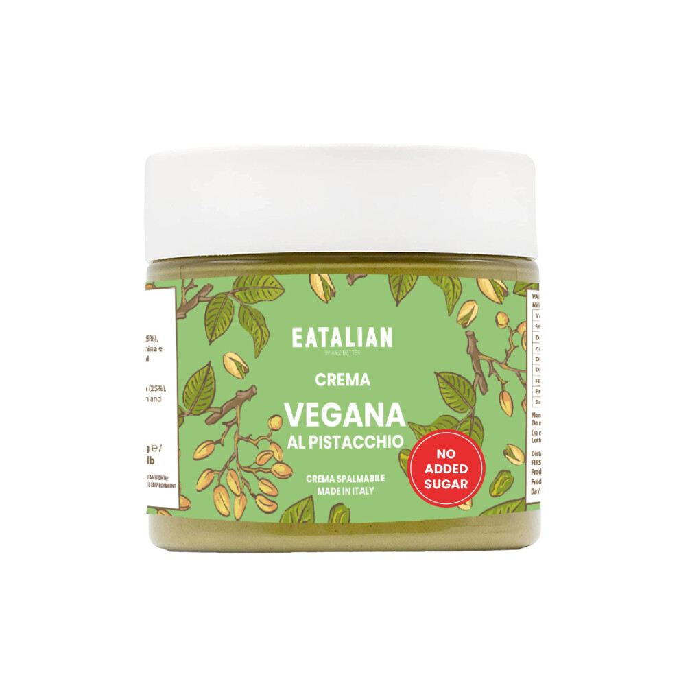 Amz Better Eatalian By Vegan Pistachio With No Added Sugar Vegan Spre Cream