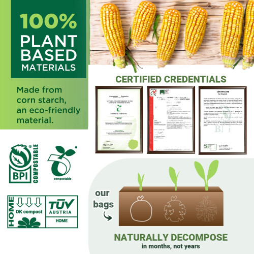 Generation earth | 120 Nappy Bags - 100% Biodegrad 1