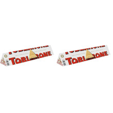 Toblerone White Chocolate Honey and Almond Nougat Large Gift Bar Made with
