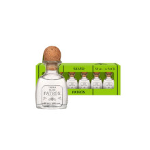 PATRÓN Silver Premium Tequila 40 ABV 6 x 5 cl 50 ml Made from the Finest 1