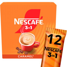 NESCAFÉ 3 IN 1s Caramel 1 Pack 12 Drinks