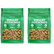 by Amazon Shelled Pistachios 200 g Pack of 2
