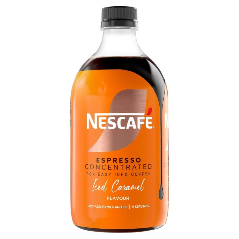 Nescafe Nescafé Iced Coffee Espresso Concentrated Caramel Flavour 500Ml