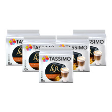 Tassimo LOR Caramel Latte Macchiato Coffee Pods x8 Pack of 5 Total 40 Drink