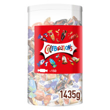 Celebrations Milk Chocolate Gift Box of Mini Chocolates Biscuit Bars Tube
