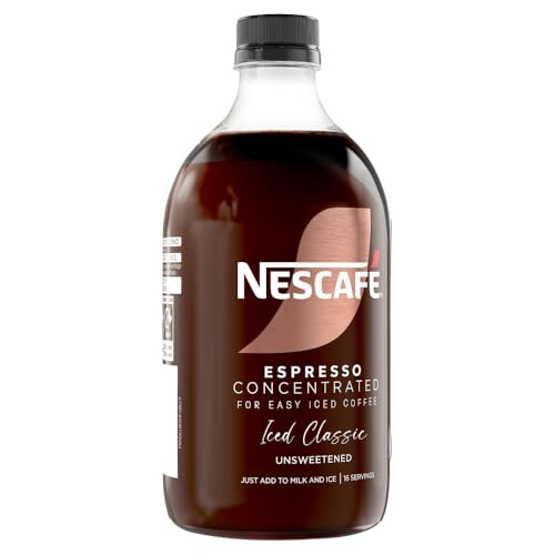 Nescafe Nescafé Iced Coffee Espresso Concentrated Unsweetened 500ml 2