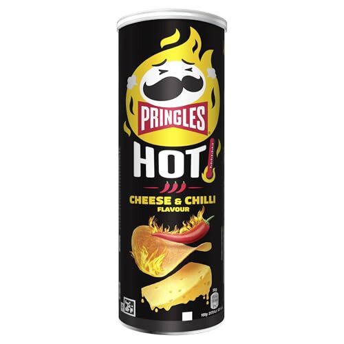 Pringles Pringles Hot Cheese and Chilli 160 g Pack of 4 1