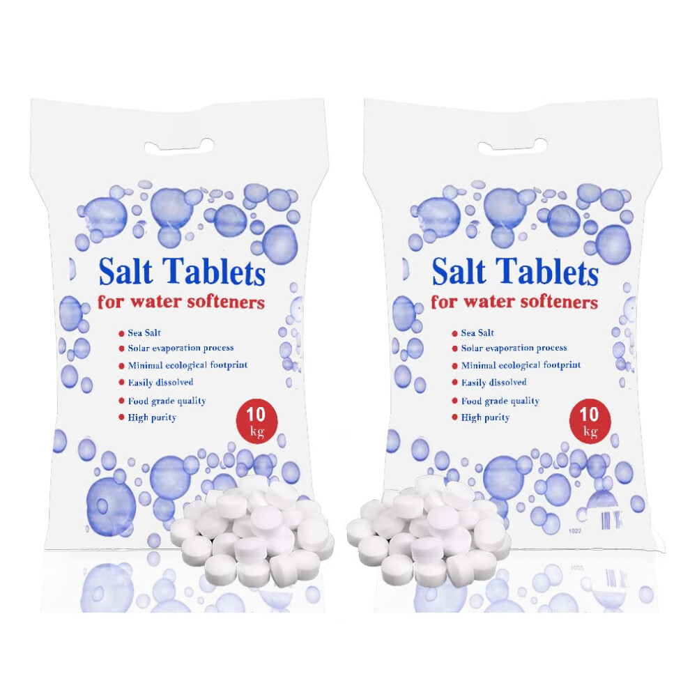 Hsd Himalayan Salt Direct Water Softener Salt Tablets 10Kg 2 Packs