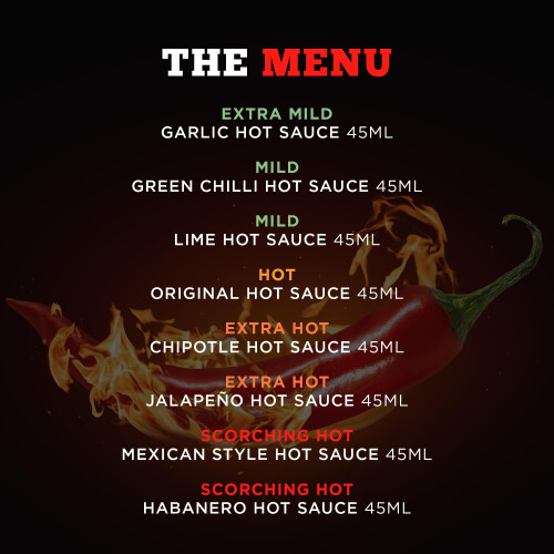 Hot Sauce Gift Set  Chilli Sauce Selection 8 Pack Including Sriracha Tabasc 1