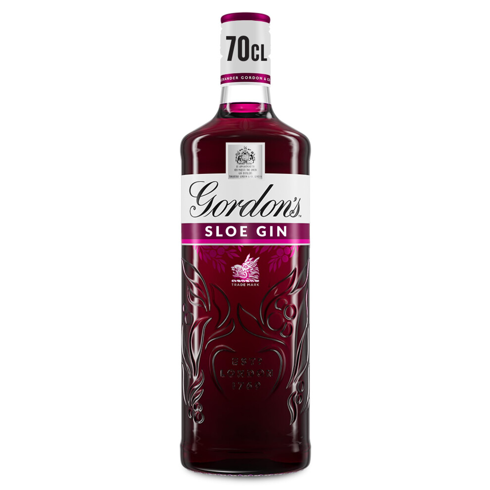 Gordon's Sloe Gin 26 Vol 70Cl Crafted From Wild Sloe Berries Gin
