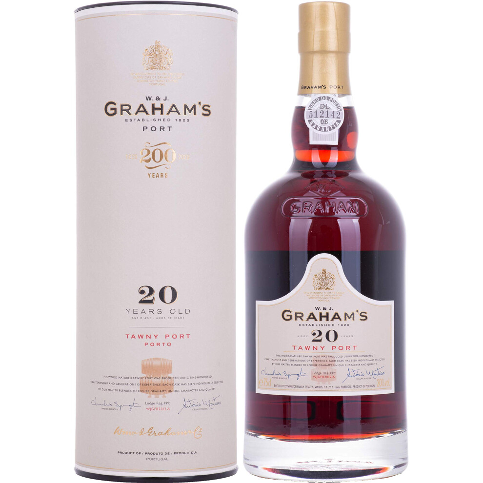 Graham's 20 Year Old Tawny Port 75Cl