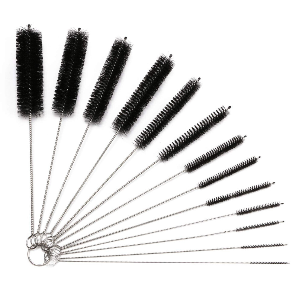 Vicloon Bottle Cleaning Brushes 13 Pcs Tube Brush Nylon Bottle Pipe Cleaner