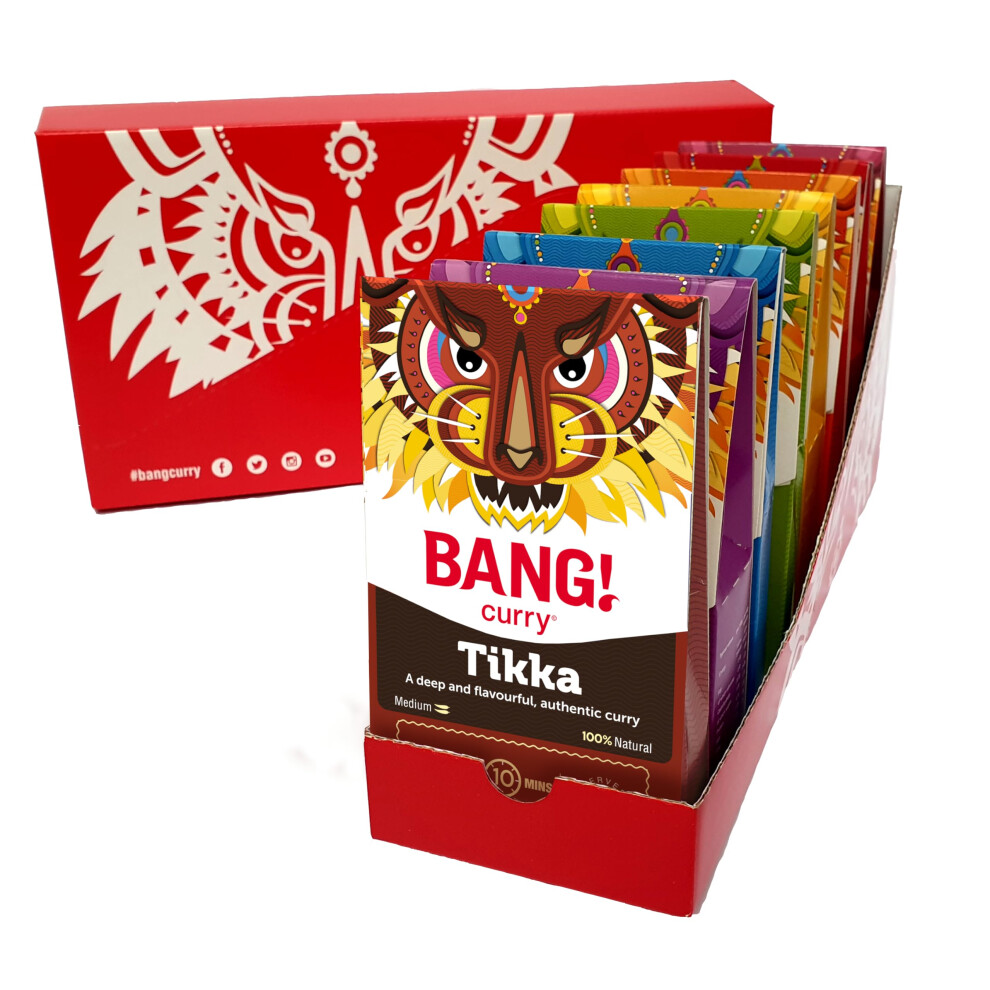 Bang Curry Spices Gift Set 32 Servings Authentic Rubs Curry Sauce Spices For Cooking
