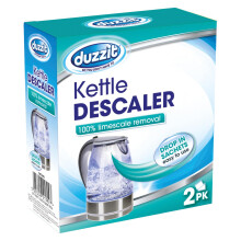 Duzzit Kettle Descaler Limescale Remover Easy To Use Drop In Sachet Blue Pa