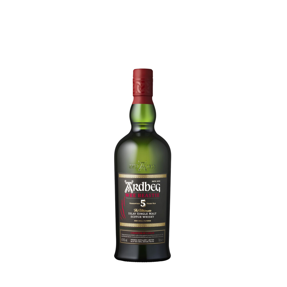 Ardbeg Wee Beastie Islay Single Malt Scotch Whisky Peaty Smokey 70Cl