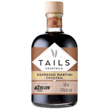 TAILS Cocktails Espresso Martini Cocktail 149 ABV 50cl 500ml Ready to Drin