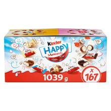 Kinder Chocolate Exclusive Happy Moments Bulk Chocolate Box for Christmas G