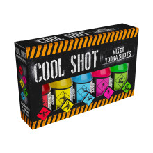Cool Shots Mixed Vodka Shots 5x20ml Strawberry Tropical Blue Original Berr