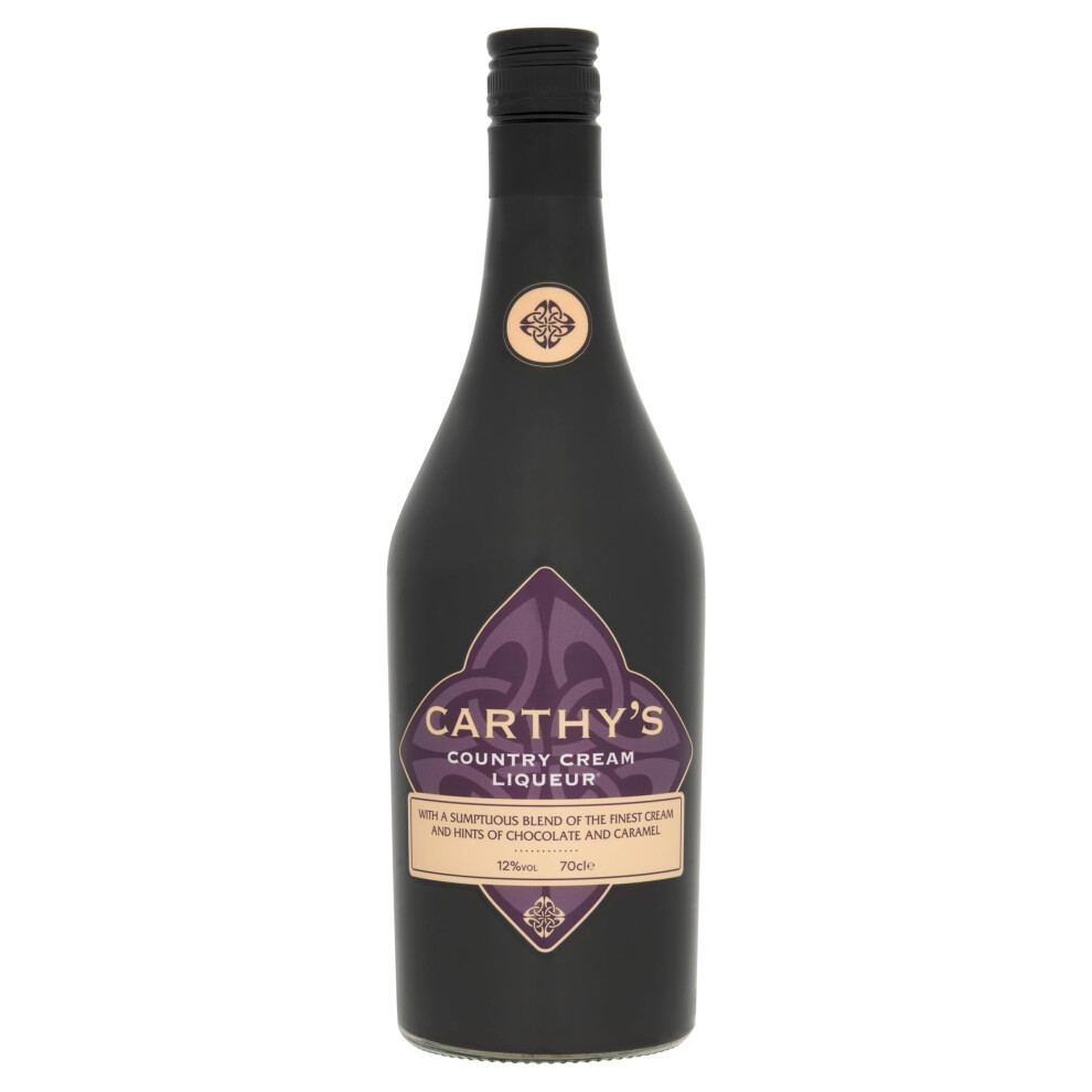 Carthy's Carthys Country Liqueur Original Real Irish Liqueur With Hints Cream